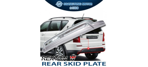 rear skid plate assy for ssangyong rexton w 2012-16